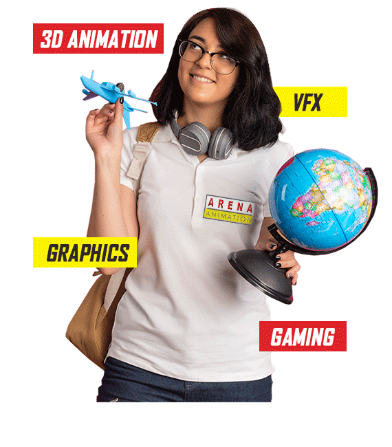 3D ANIMATION VFX GAMING COURSE - ARENA ANIMATION SURAT
